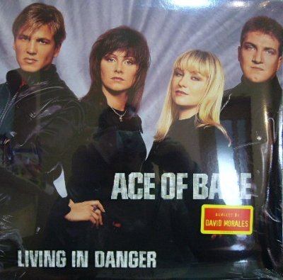 画像1: ACE OF BASE ‎/ LIVING IN DANGER  (SS盤）