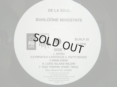 画像3: DE LA SOUL ‎/ BUHLOONE MIND STATE  (UK-LP)