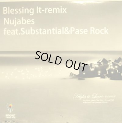 画像1: NUJABES FEAT. SUBSTANTIAL & PASE ROCK ‎/ BLESSING IT-REMIX  (¥1000)