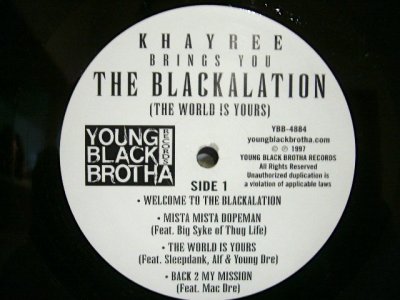 画像3: KHAYREE ‎/ THE BLACKALATION  (2LP)