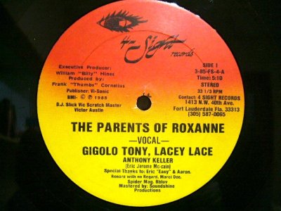 画像1: GIGOLO TONY, LACE LACY / THE PARENTS OF ROXANNE