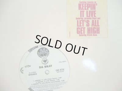 画像2: DA BRAT ‎/ KEEPIN' IT LIVE  (US-PROMO)