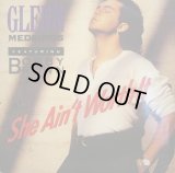 GLENN MEDEIROS FEATURING BOBBY BROWN ‎/ SHE AIN'T WORTH IT  (UK)