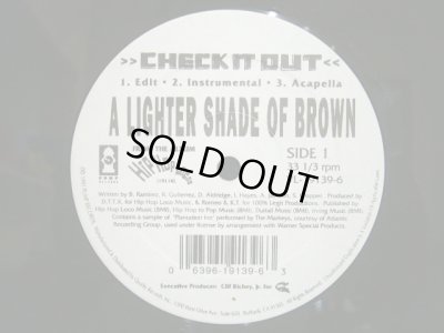 画像1: A LIGHTER SHADE OF BROWN / CHECK IT OUT / LATIN ACTIVE