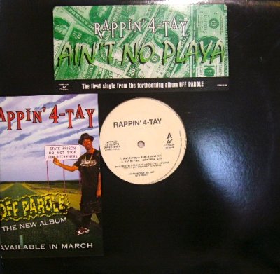 画像1: RAPPIN' 4-TAY ‎/ AIN'T NO PLAYA  (US-PROMO)