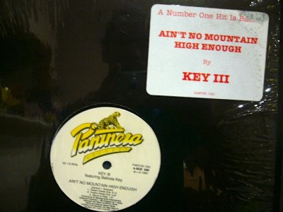 画像1: KEY III FEATURING BELINDA KEY ‎/ AIN'T NO MOUNTAIN HIGH ENOUGH