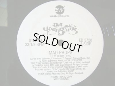 画像1: DA YOUNGSTA'S / MAD PROPS  (US-PROMO)  (¥1000)