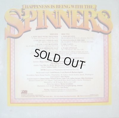 画像2: SPINNERS ‎/ HAPPINESS IS BEING WITH THE SPINNERS  (US-LP)
