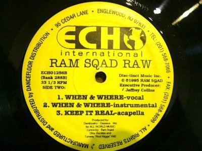 画像2: RAM SQAD RAW / KEEP IT REAL / WHEN & WHERE