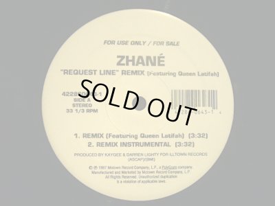 画像1: ZHANE ‎/ REQUEST LINE (REMIX) feat. QUEEN LATIFAH  (¥1000)