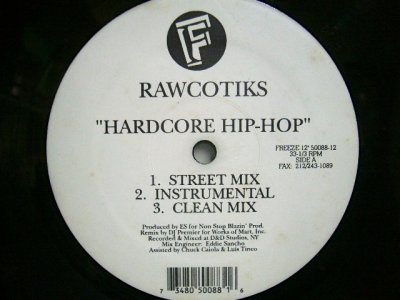 画像1: RAWCOTIKS / HARDCORE HIP-HOP  (¥1000)