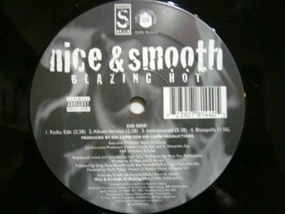 画像1: NICE & SMOOTH / BLAZIN HOT