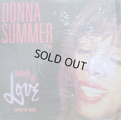 画像1: DONNA SUMMER / MELODY OF LOVE (WANNA BE LOVED)