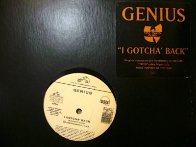画像1: GENIUS / I GOTCHA' BACK  (US-PROMO)