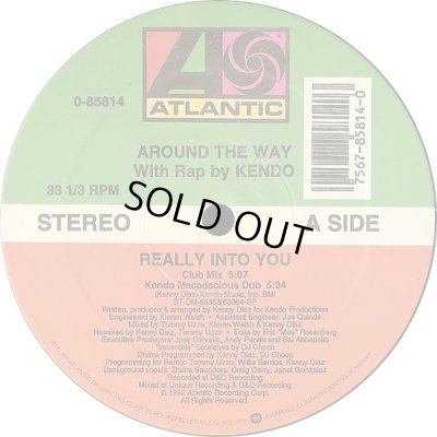 画像1: AROUND THE WAY WITH RAP BY KENDO /  REALLY INTO YOU