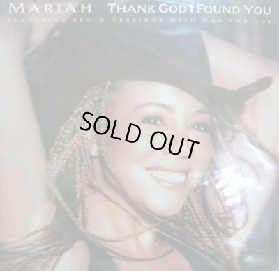 画像1: MARIAH CAREY FEATURING REMIX VERSIONS WITH NAS AND JOE ‎/ THANK GOD I FOUND YOU  (¥1000)