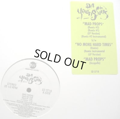 画像1: DA YOUNGSTA'S / MAD PROPS (US-PROMO)