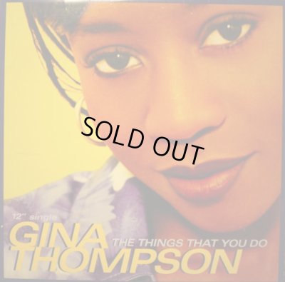 画像1: GINA THOMPSON / THE THINGS THAT YOU DO