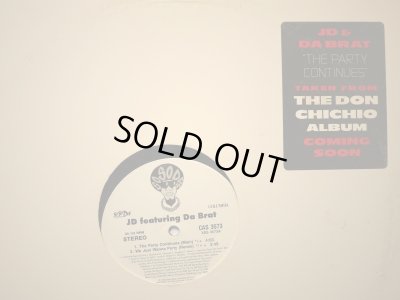 画像1: JD FEATURING DA BRAT / THE PARTY CONTINUES (US-PROMO)