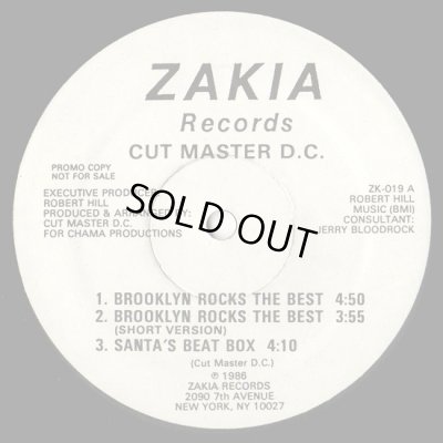 画像1: CUT MASTER D.C. / BROOKLYN ROCKS THE BEST  (PROMO) (¥1000)