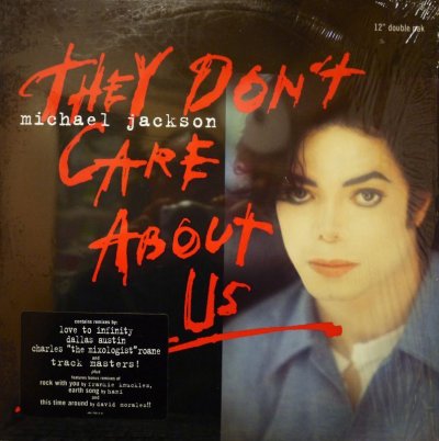 画像1: MICHAEL JACKSON / THEY DON'T CARE ABOUT US  (2 X 12")