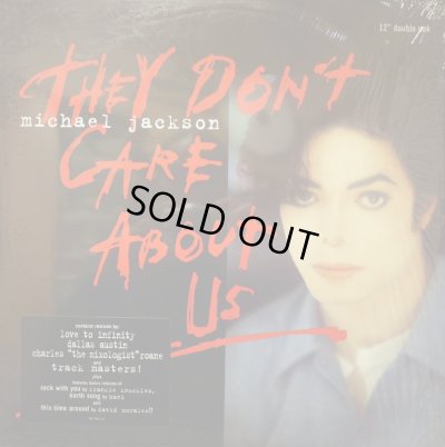 画像1: MICHAEL JACKSON / THEY DON'T CARE ABOUT US  (2 X 12")