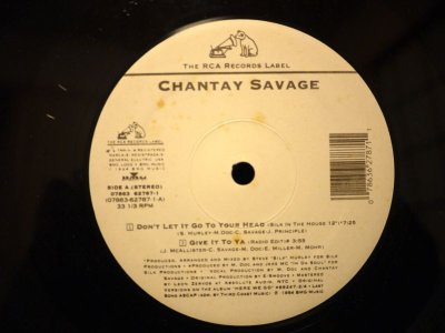 画像1: CHANTAY SAVAGE / DON'T LET IT GO TO YOUR HEAD