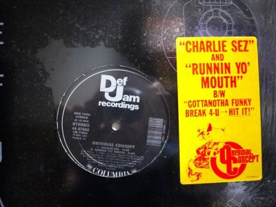 画像1: ORIGINAL CONCEPT / CHARLIE SEZ / RUNNIN YO' MOUTH