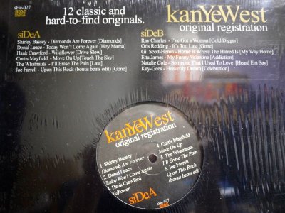 画像1: V.A. / KANYE WEST ORIGINAL REGISTRATION