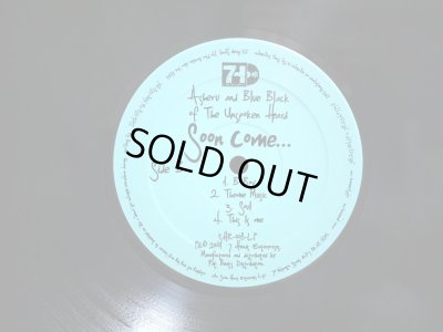 画像6: ASHERU AND BLUE BLACK OF THE UNSPOKEN HEARD / SOON COME...  (US-2LP)