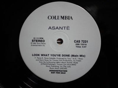 画像1: ASANTE / LOOK WHAT YOU'VE DONE  (US-PROMO)