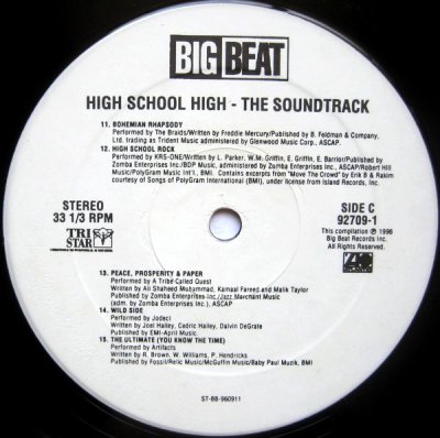 画像5: O.S.T / HIGH SCHOOL HIGH / THE SOUNDTRACK