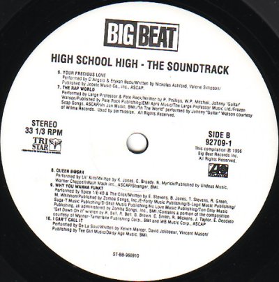 画像4: O.S.T / HIGH SCHOOL HIGH / THE SOUNDTRACK
