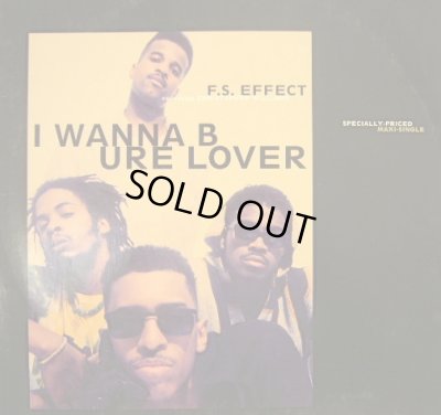 画像1: F.S. EFFECT (feat. Christopher Williams) / I WANNA B URE LOVER (¥500)