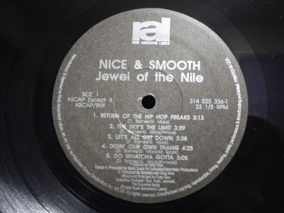 画像3: NICE & SMOOTH / JEWEL OF THE NILE (US-LP)
