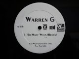 WARREN G / SO MANY WAYS (REMIX) (US-PROMO)