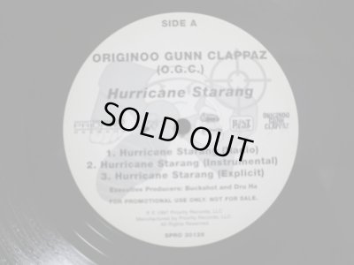 画像1: ORIGINOO GUNN CLAPPAZ / HURRICANE STARANG  (US-PROMO)