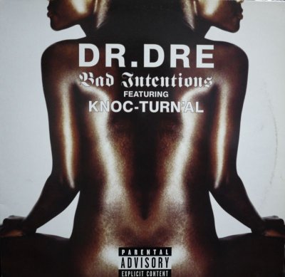 画像1: DR. DRE FEATURING KNOC-TURN'AL / BAD INTENTIONS (UK)