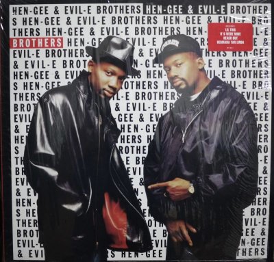 画像1: HEN-GEE & EVIL-E / BROTHERS (US-LP)