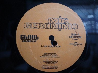 画像1: MIC GERONIMO / LIFE CHECK (US-PROMO)