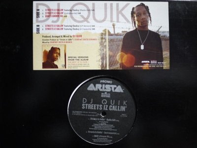 画像1: DJ QUIK / STREETS IZ CALLIN' (US-PROMO)
