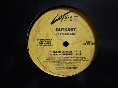 画像1: OUTKAST / ELEVATORS (ME & YOU) (US-PROMO)