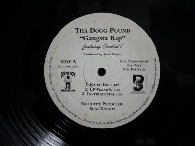 画像1: THA DOGG POUND / GANGSTA RAP (PROMO)