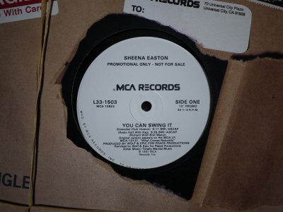 画像1: SHEENA EASTON / YOU CAN SWING IT (US-PROMO)