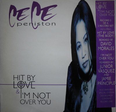 画像1: CE CE PENISTON / HIT BY LOVE / I'M NOT OVER YOU (UK)