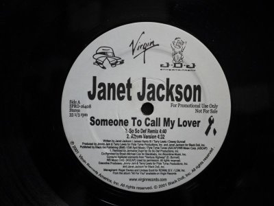 画像1: JANET JACKSON / SOMEONE TO CALL MY LOVER (US-PROMO)