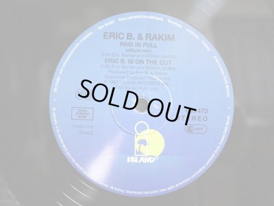 画像3: ERIC B. & RAKIM ‎/ PAID IN FULL (SEVEN MINUTES OF MADNESS - THE COLDCUT REMIX)  (UK)