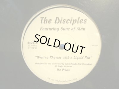 画像1: THE DISCIPLES FEAT. SUNZ OF MAN ‎/ WRITING RHYMES WITH A LIQUID PEN (¥500)