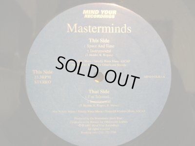画像1: MASTERMINDS / SPACE AND TIME / I'M TALENTED... (¥1000)