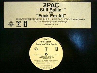 画像1: 2PAC / STILL BALLIN' Featuring TRICK DADDY (¥1000)